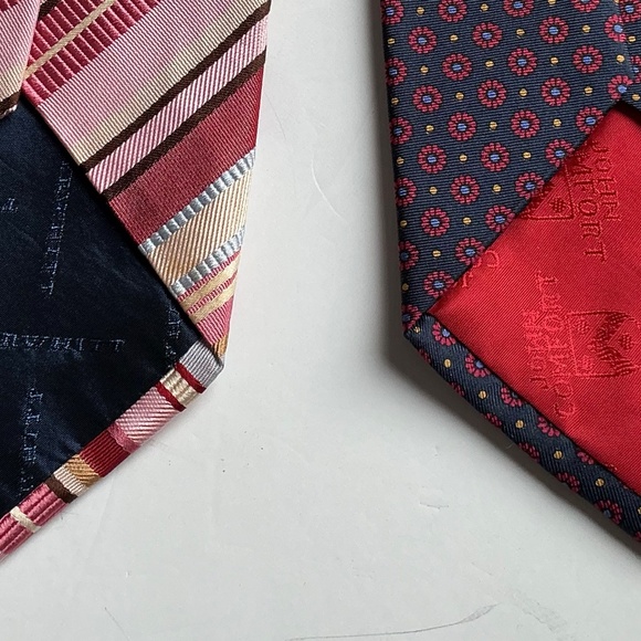 Charles Tyrwhitt and a John Comfort silk ties made in Italy 🇮🇹 and England 🏴 - Picture 4 of 8